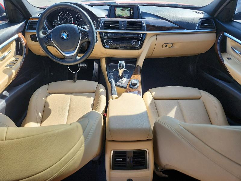 2017 BMW 3er VIN WBA8B9C57HK675835 COPART salvage auction — FRONT END, Nc - Salvage Certificate Of Title, sold $3,500 on 2026-07-02 (photo 8)