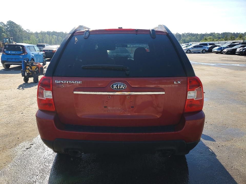 2009 Kia Sportage VIN KNDJF724597558233 COPART salvage auction — FRONT END, Sc - Certificate Of Title, sold $550 on 2026-07-06 (photo 6)