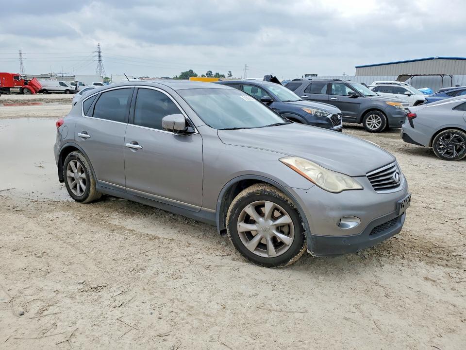 2008 Infiniti Ex VIN JNKAJ09E78M300282 COPART salvage auction — SIDE, Tx - Salvage Vehicle Title, sold $1,000 on 2026-07-17 (photo 4)