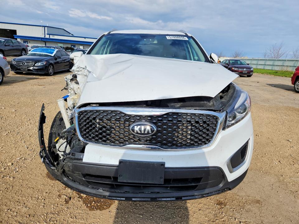 2018 Kia VIN 5XYPG4A39JG420667 COPART salvage auction — FRONT END, Wi - Junked Vehicle Bill Of Sale, sold $1,300 on 2026-07-28 (photo 5)