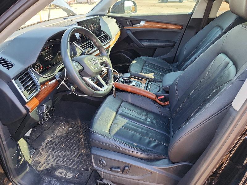 2021 Audi Q5 VIN WA1BAAFY6M2055503 COPART salvage auction — FRONT END, Salvage Title, sold $250 on 2026-07-28 (photo 7)