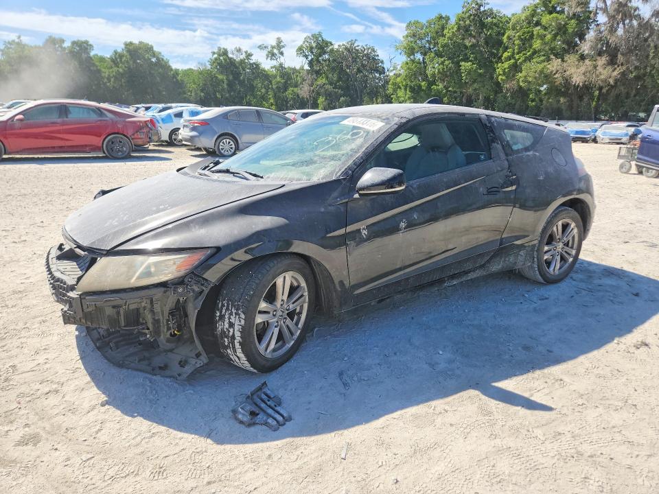 2011 Honda Cr-z VIN JHMZF1C49BS004273 COPART salvage auction — FRONT END, Fl - Cert Of Title Slvg Rebuildable, sold $650 on 2026-07-27 (photo 1)