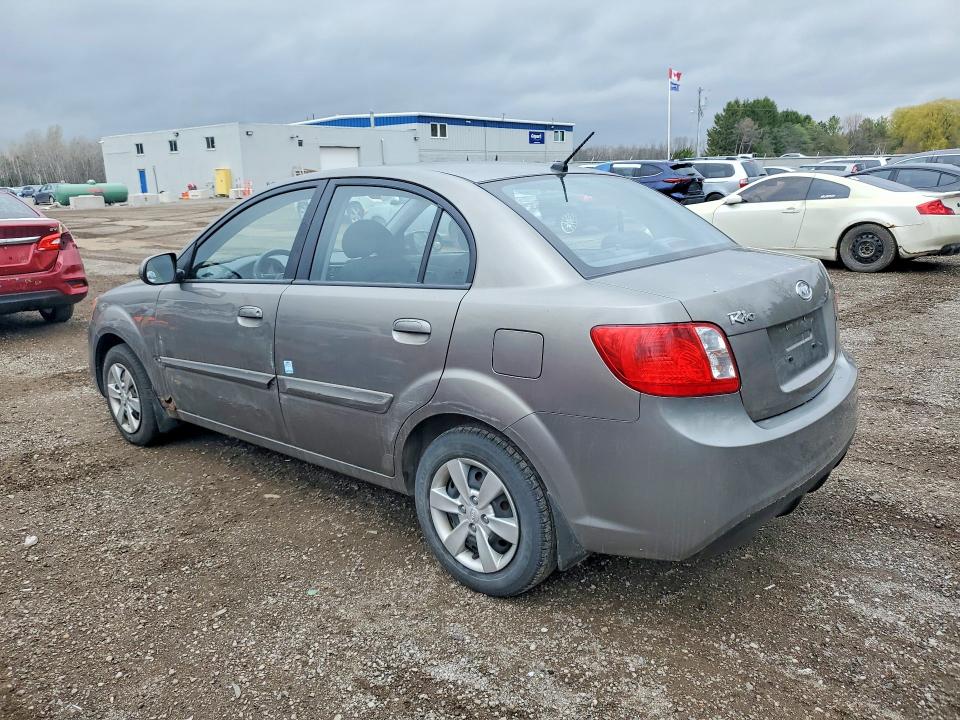 2010 Kia Rio VIN KNADH4B35A6622730 COPART salvage auction — SIDE, ON - PERMIT NO BRAND - UNFIT, sold $200 on 2026-07-28 (photo 2)