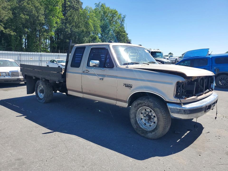 1997 Ford F250 VIN 1FTHX25F6VEC58377 COPART salvage auction — WATER/FLOOD, Nc - Salvage Certificate Of Title, sold $500 on 2026-07-09 (photo 4)