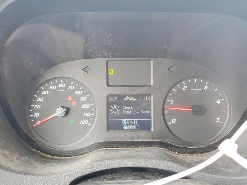 2019 Mercedes-benz Sprinter 2500 VIN WD4PF0CD7KP101368 COPART salvage auction — MINOR DENT/SCRATCHES, MI - CERT OF TITLE-SALVAGE VEHICLE, sold $3,550 on 2026-07-08 (photo 9)