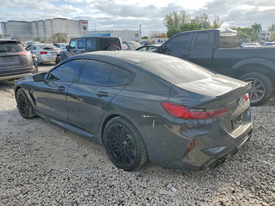 2023 BMW M8 VIN WBSGV0C07PCK80559 COPART salvage auction — MINOR DENT/SCRATCHES, Salvage Title, sold $14,500 on 2026-07-21 (photo 2)
