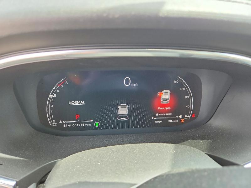 2022 Acura Mdx VIN 5J8YE1H4XNL012102 COPART salvage auction — HAIL, MO - SALVAGE CERTIFICATE OF TITLE, sold $20,200 on 2026-07-28 (photo 9)