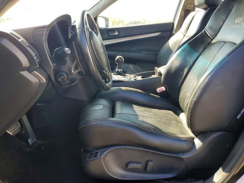 2012 Infiniti G37 VIN JN1CV6AR9CM670418 COPART salvage auction — FRONT END, In - Cert Of Title - Rebuilt Vehicl, sold $300 on 2026-07-14 (photo 7)