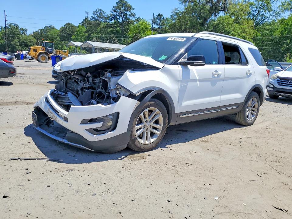 2016 Ford Explorer VIN 1FM5K7D85GGA26535 COPART salvage auction — FRONT END, Ga - Cert Of Title-Salvage, sold $500 on 2026-07-09 (photo 1)