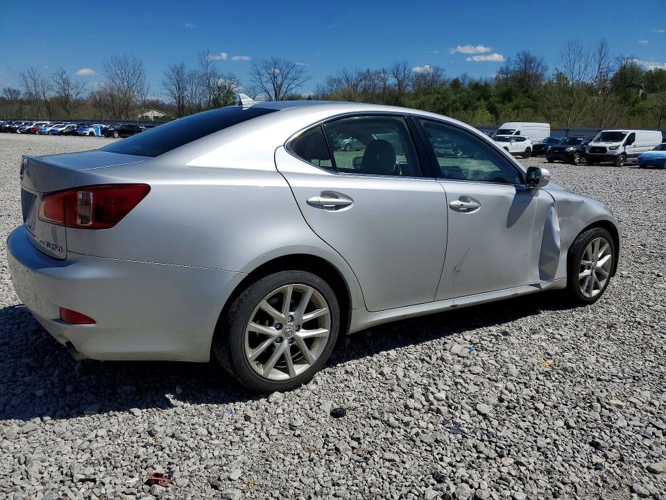 2012 Lexus Is VIN JTHCF5C27C5058750 COPART salvage auction — SIDE, Id - Salvage Certificate Of Title, sold $675 on 2026-07-02 (photo 3)