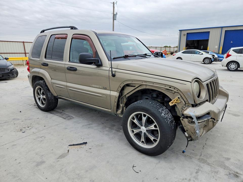 2003 Jeep Liberty (north america) VIN 1J4GL58KX3W728767 COPART salvage auction — FRONT END, Tx - Salvage Vehicle Title, sold $1,100 on 2026-07-02 (photo 4)