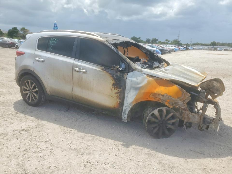 2017 Kia Sportage VIN KNDPN3AC3H7256761 COPART salvage auction — BURN, FL - CERTIFICATE OF DESTRUCTION, sold $275 on 2026-07-02 (photo 4)