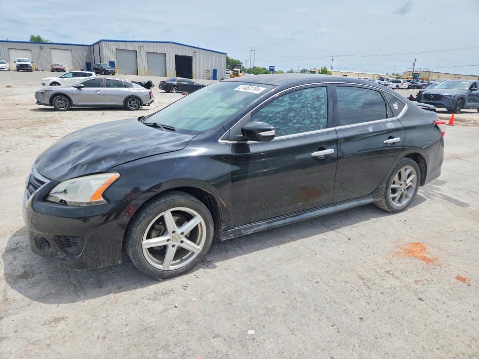 2015 Nissan Sentra VIN 3N1AB7AP6FY278843 COPART salvage auction — REAR END, Ok - Cert Of Title-Salvage, sold $675 on 2026-07-02 (photo 1)