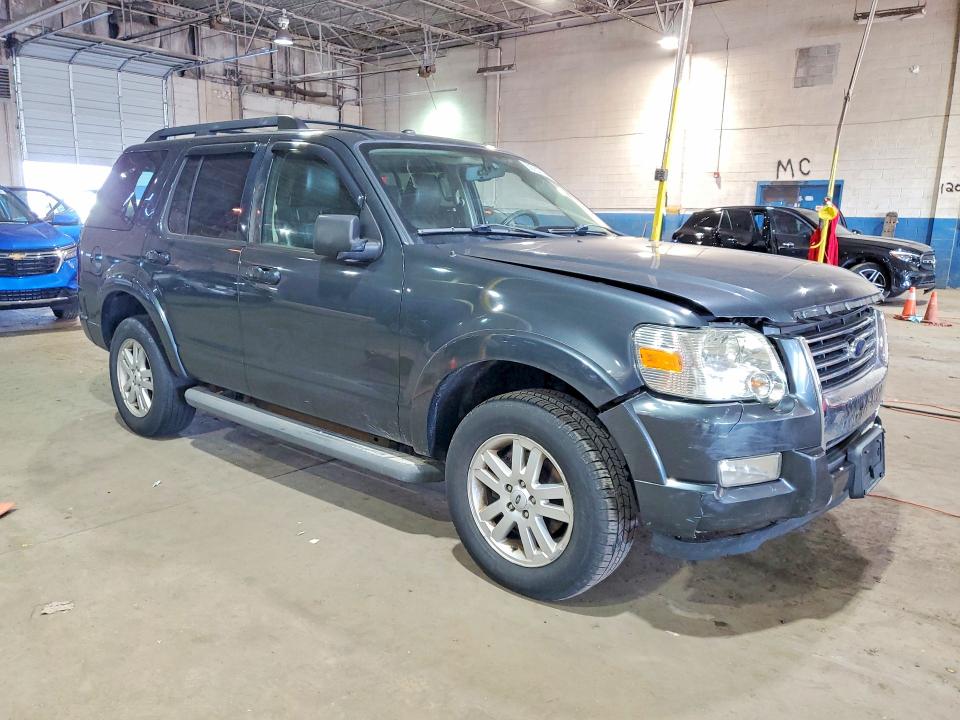 2010 Ford Explorer VIN 1FMEU7DE4AUA29953 COPART salvage auction — FRONT END, Mi - Cert Of Title-Rebuilt Salvage, sold $525 on 2026-07-02 (photo 4)