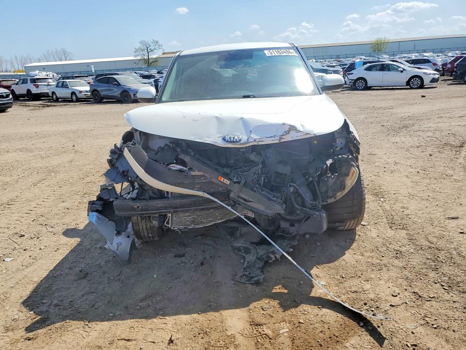 2020 Kia Soul VIN KNDJ23AU1L7715818 COPART salvage auction — FRONT END, MI - CERTIFICATE OF TITLE, sold $1,150 on 2026-07-11 (photo 5)