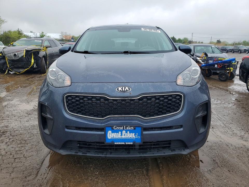 2018 Kia Sportage VIN KNDPM3AC1J7475579 COPART salvage auction — HAIL, OH - CERT OF TITLE-SALVAGE, sold $3,300 on 2026-07-06 (photo 5)