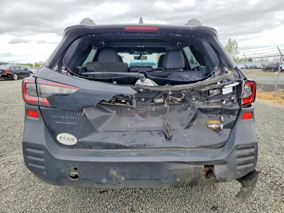 2024 Subaru Outback VIN 4S4BTGUD8R3277914 COPART salvage auction — REAR END, Or - Salvage Title Certificate, sold $200 on 2026-07-21 (photo 6)