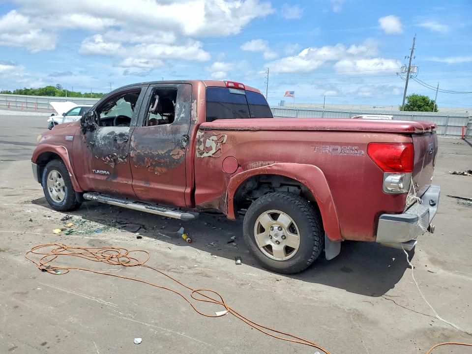 2007 Toyota Tundra VIN 5TBBV54167S462833 COPART salvage auction — Burn Interior, FL - CERT OF TITLE SLVG REBUILDABLE, sold $3,650 on 2026-07-20 (photo 2)