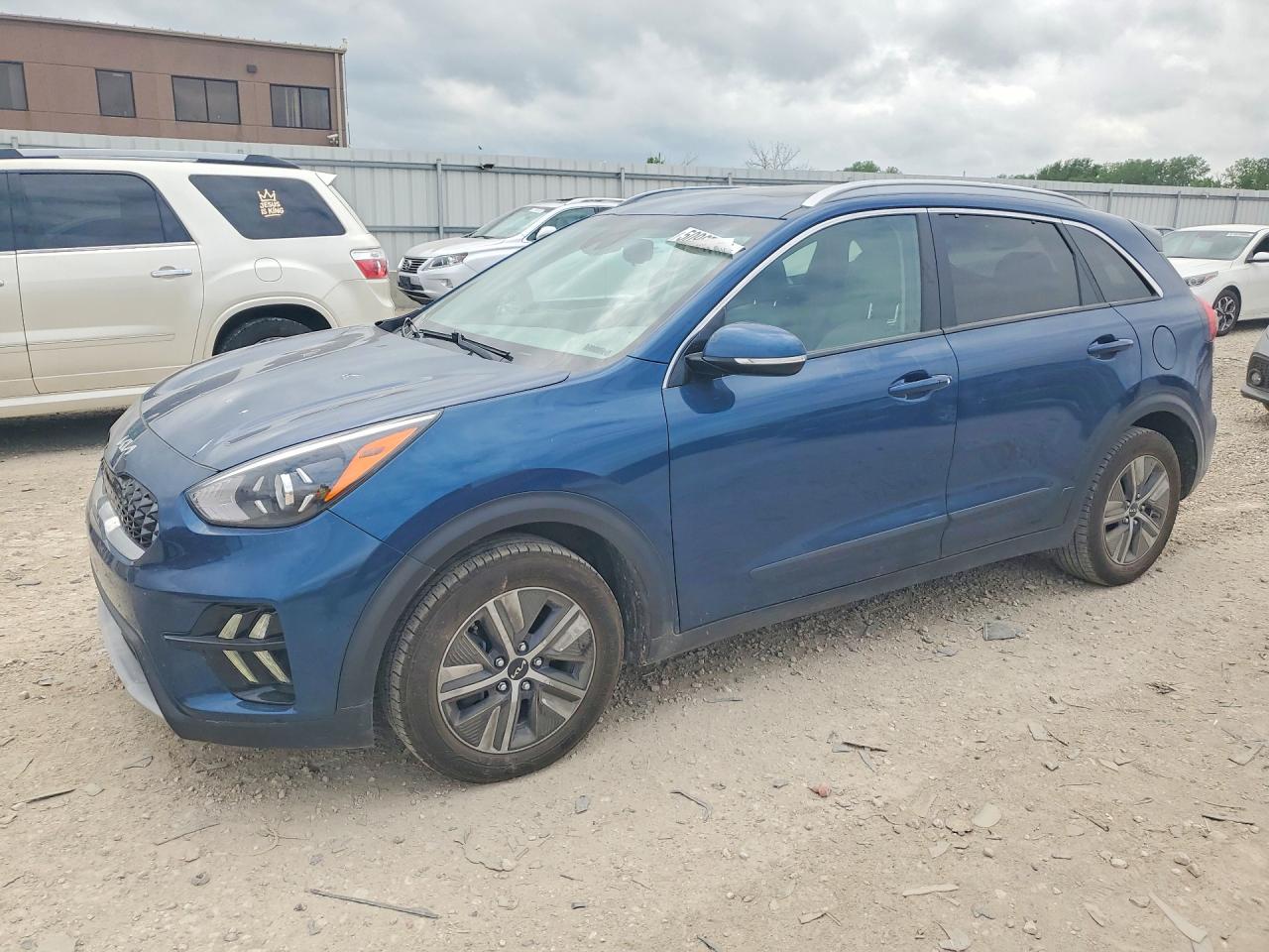 2022 Kia Niro VIN KNDCE3LC7N5495748 COPART salvage auction — Hail, KS - CERT OF TITLE-SALVAGE, sold $7,100 on 2026-07-07 (photo 1)