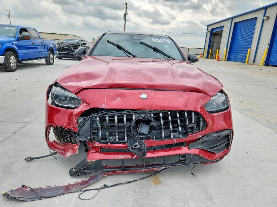 2026 Mercedes-benz C-klasse VIN W1KAF8HB8TR325895 COPART salvage auction — FRONT END, Tx - Certificate Of Title, sold $17,200 on 2026-07-28 (photo 5)