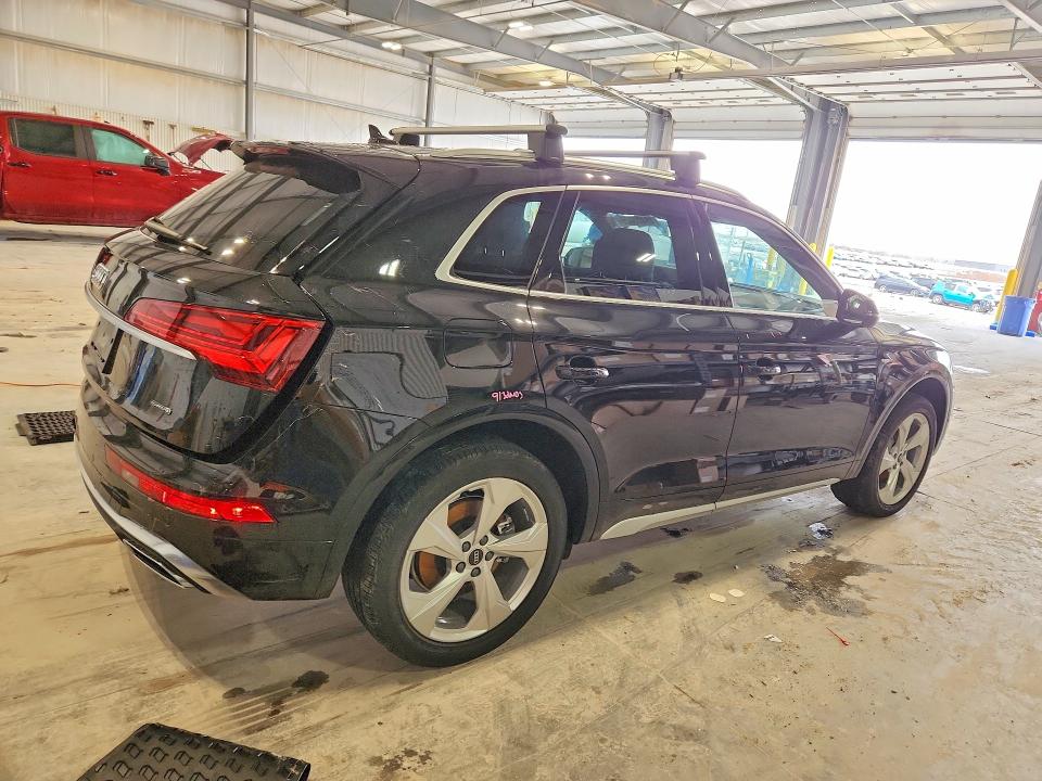 2024 Audi Q5 VIN WA1FAAFY2R2006789 COPART salvage auction — REAR END, Ne - Cert Of Title-Salvage, sold $18,600 on 2026-07-21 (photo 3)