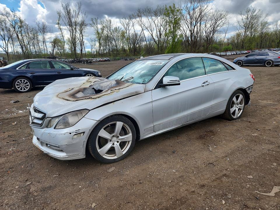 2013 Mercedes-benz E-klasse VIN WDDKJ8JB8DF196489 COPART salvage auction — ENGINE BURN, Id - Salvage Certificate Of Title, sold $650 on 2026-07-17 (photo 1)