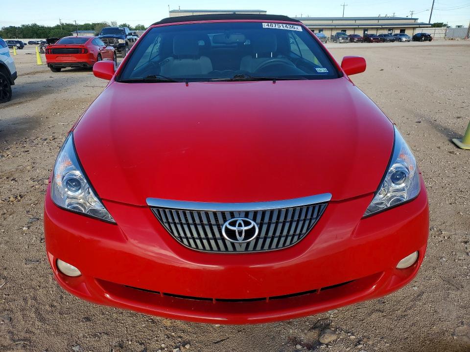 2007 Toyota Camry solara VIN 4T1FA38P57U131725 COPART salvage auction — REAR END, Tx - Salvage Vehicle Title, sold $825 on 2026-07-09 (photo 5)