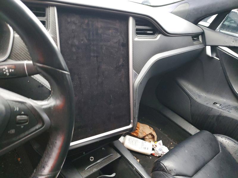 2019 Tesla Model s VIN 5YJSA1E49KF334975 COPART salvage auction — REAR END, On - Permit Salvage, sold $9,600 on 2026-07-14 (photo 9)