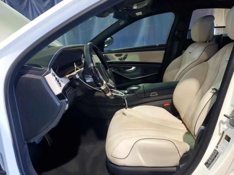 2020 Mercedes-benz S class VIN WDDUG8JBXLA517385 COPART salvage auction — WATER/FLOOD, Mi - Cert Of Title-Flood Reblt Salv, sold $30,500 on 2026-07-15 (photo 7)
