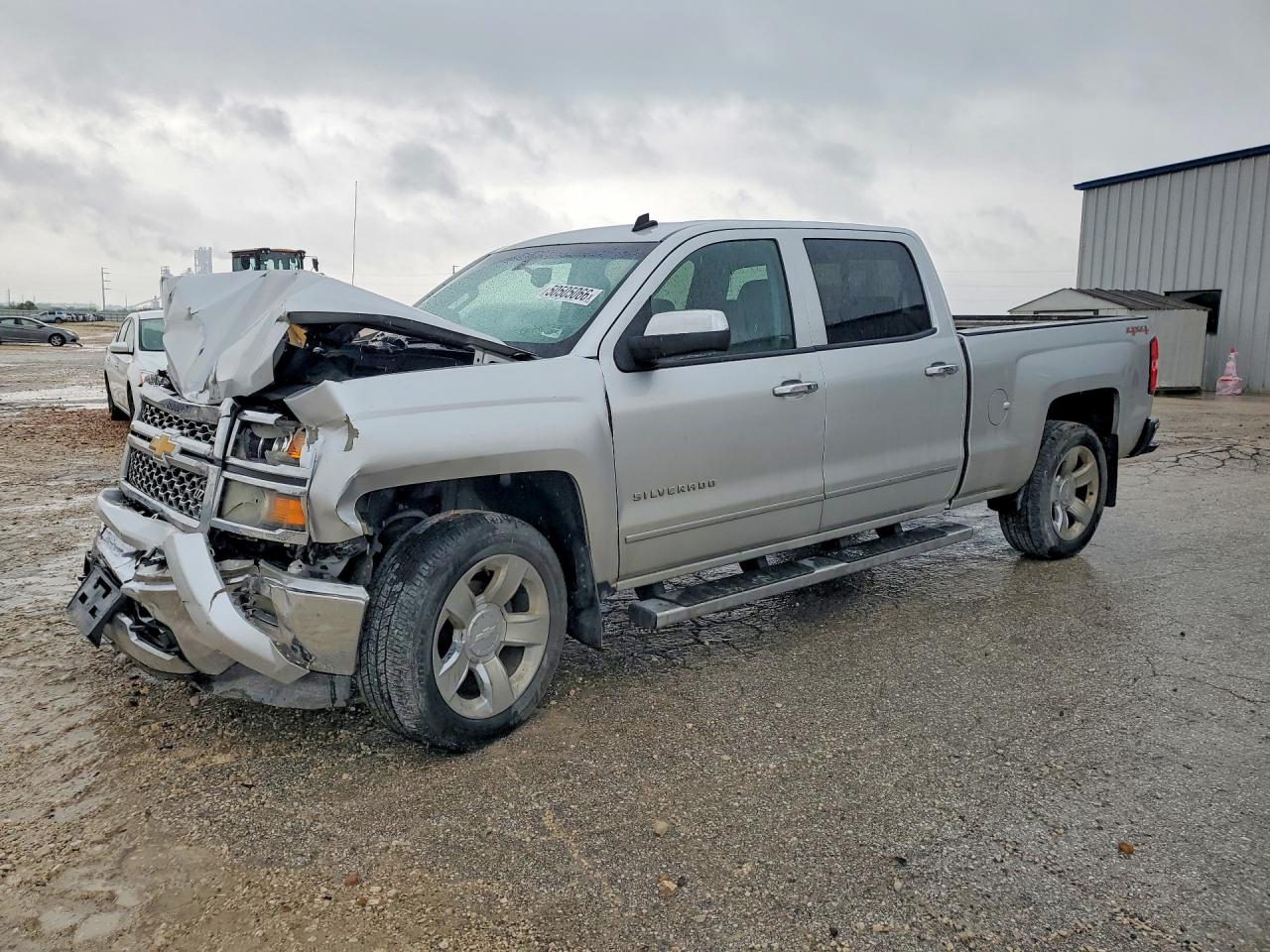 2014 Chevrolet Silverado VIN 3GCUKSECXEG411189 COPART salvage auction — Front End, TX - SALVAGE VEHICLE TITLE (P), sold $2,100 on 2026-07-09 (photo 1)