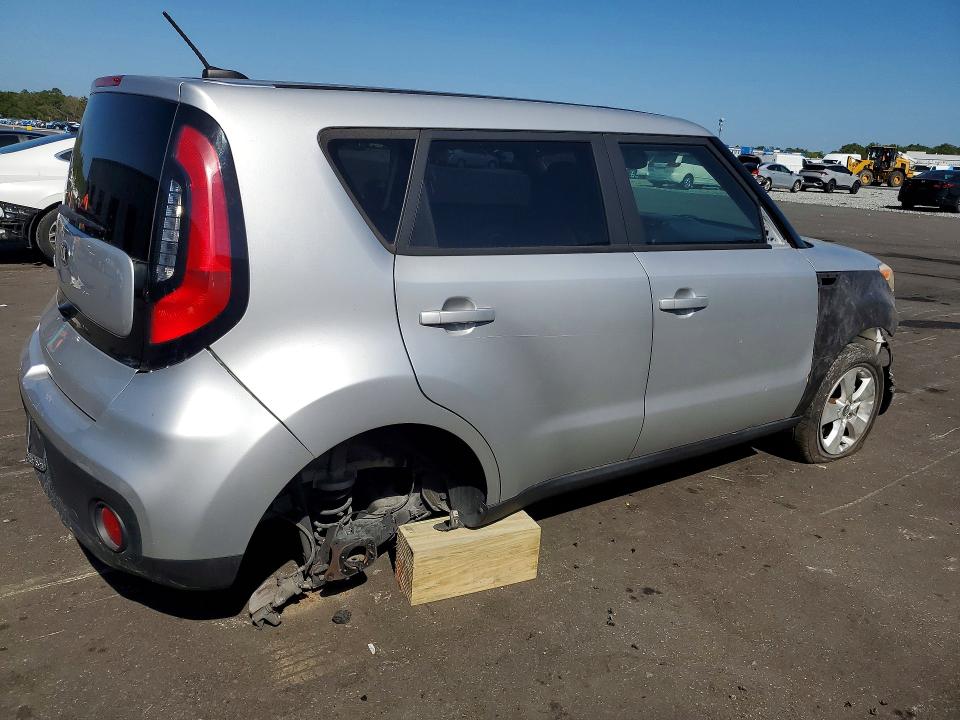 2017 Kia Soul VIN KNDJN2A23H7431355 COPART salvage auction — REAR END, IN - CERTIFICATE OF TITLE (P), sold $650 on 2026-07-20 (photo 3)