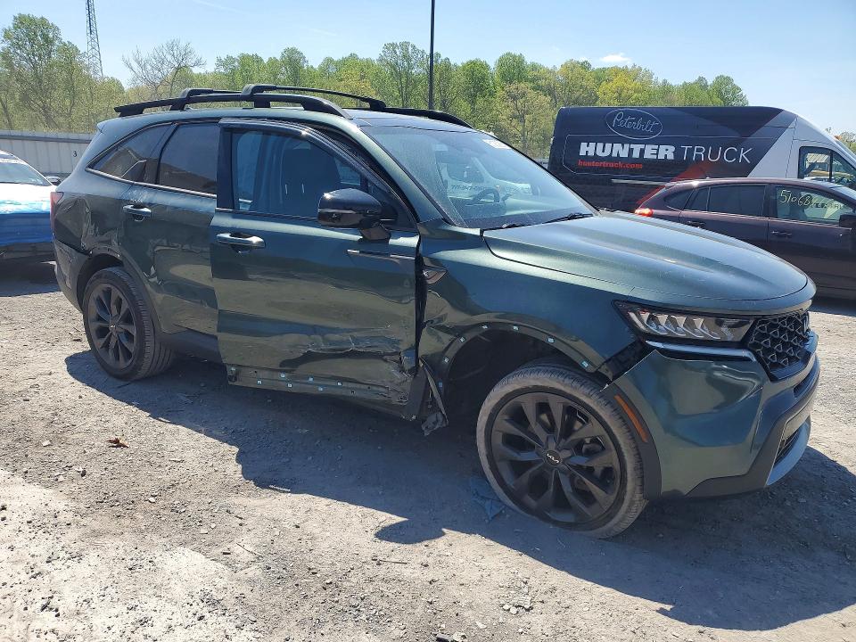 2022 Kia Sorento VIN 5XYRHDLF4NG086048 COPART salvage auction — FRONT END, Pa - Cert Of Title, sold $6,000 on 2026-07-23 (photo 4)