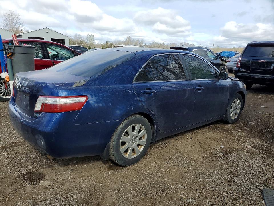 2007 Toyota Camry hybrid VIN JTNBB46K873001243 COPART salvage auction — SIDE, ON - PERMIT NO BRAND - UNFIT, sold $825 on 2026-07-16 (photo 3)