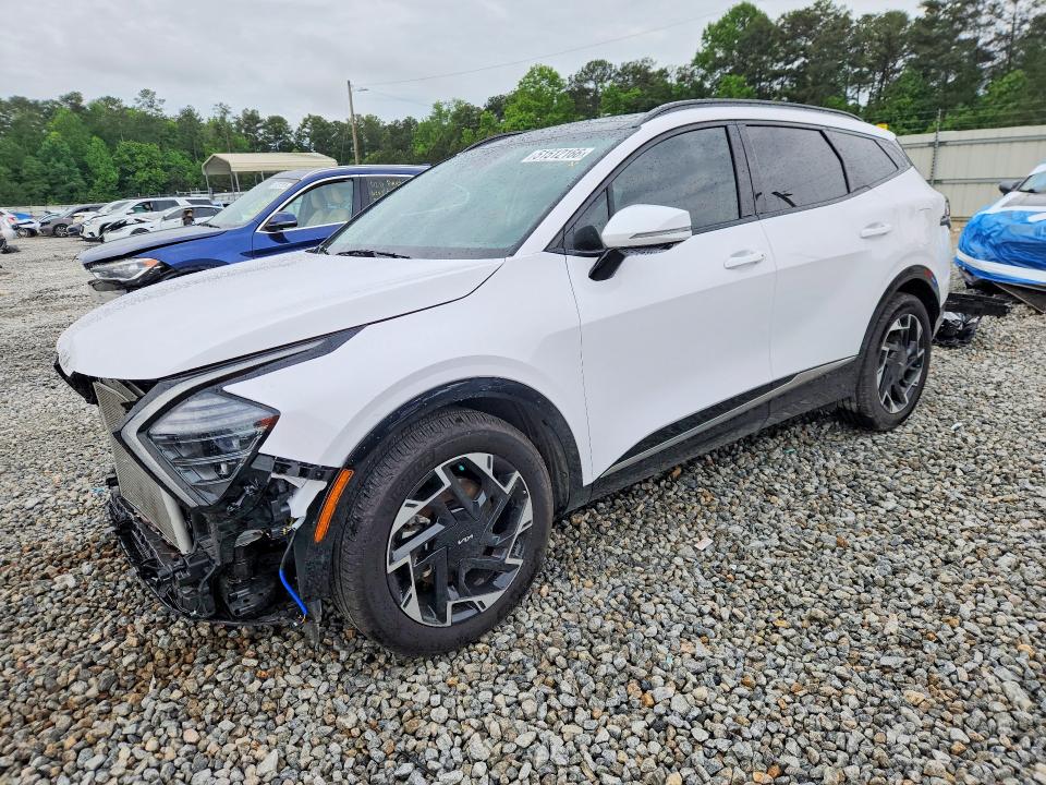 2025 Kia VIN 5XYK53DF4SG292324 COPART salvage auction — FRONT END, Ga - Cert Of Title-Salvage, sold $12,300 on 2026-07-28 (photo 1)