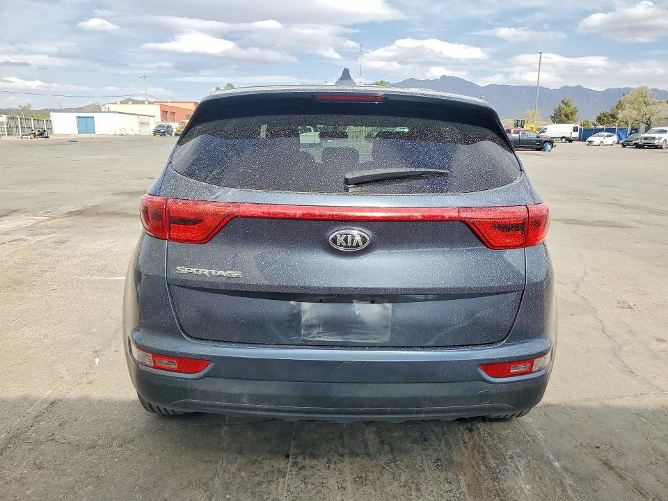 2018 Kia Sportage VIN KNDPM3AC4J7318662 COPART salvage auction — FRONT END, Tx - Salvage Vehicle Title, sold $2,100 on 2026-07-06 (photo 6)