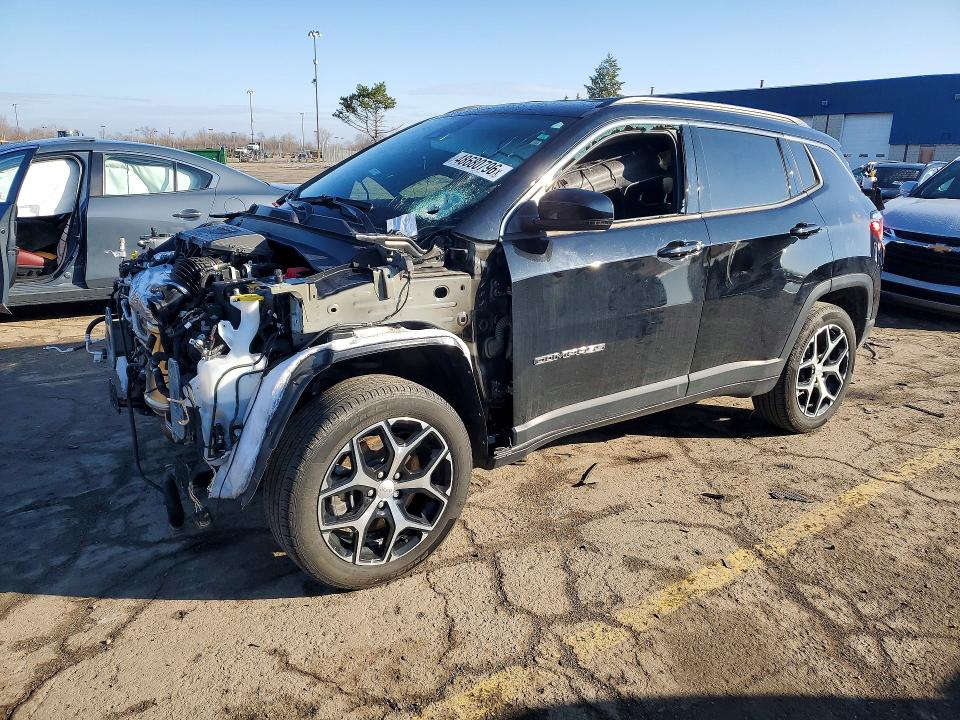 2024 Jeep Compass VIN 3C4NJDCN4RT151540 COPART salvage auction — FRONT END, MI - SCRAP CERTIFICATE OF TITLE, sold $1,700 on 2026-07-02 (photo 1)