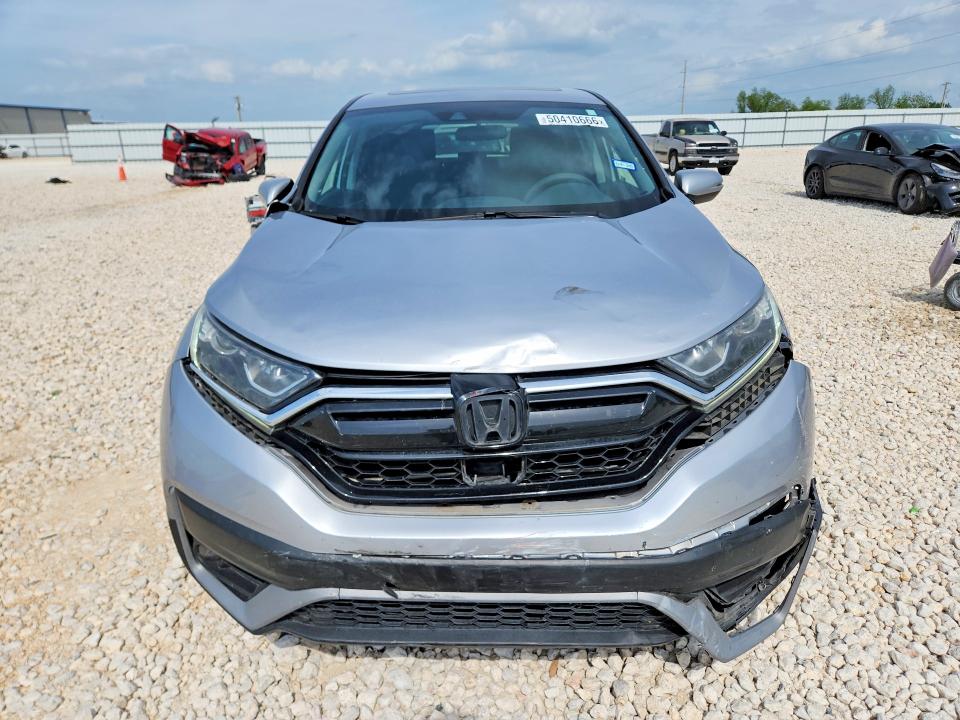2020 Honda Cr-v VIN 5J6RW1H50LL013985 COPART salvage auction — FRONT END, Tx - Salvage Vehicle Title, sold $7,200 on 2026-07-02 (photo 5)