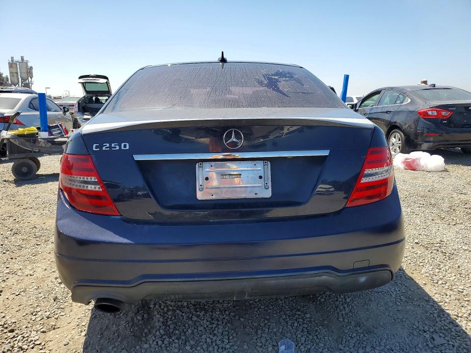 2013 Mercedes-benz C-klasse VIN WDDGF4HB4DA854764 COPART salvage auction — FRONT END, Ca - Lien Papers-Clean Or Ac, sold $325 on 2026-07-17 (photo 6)