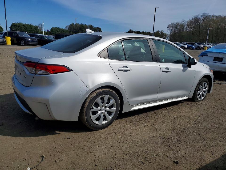 2021 Toyota Corolla VIN 5YFEPMAE3MP253053 COPART salvage auction — FRONT END, Ma - Certificate Of Title, sold $6,700 on 2026-07-09 (photo 3)
