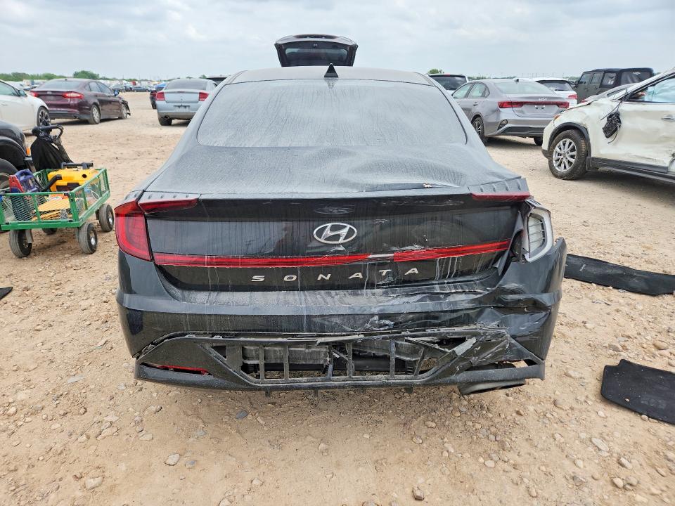 2021 Hyundai Sonata VIN 5NPEL4JA9MH069211 COPART salvage auction — REAR END, Tx - Salvage Vehicle Title, sold $4,050 on 2026-07-02 (photo 6)