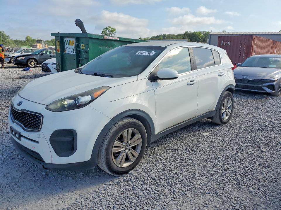 2017 Kia Sportage VIN KNDPM3AC5H7234554 COPART salvage auction — REAR END, Salvage Title, sold $175 on 2026-07-21 (photo 1)