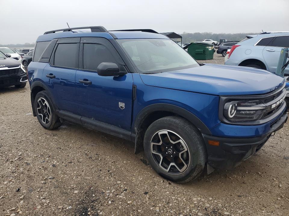 2024 Ford Bronco VIN 3FMCR9B61RRE75707 COPART salvage auction — REAR END, Ks - Cert Of Title-Salvage, sold $8,100 on 2026-07-02 (photo 4)