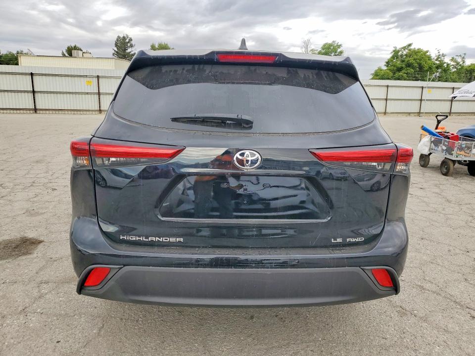2023 Toyota VIN 5TDKDRBH1PS038932 COPART salvage auction — FRONT END, Ca - Salvage Certificate, sold $7,500 on 2026-07-10 (photo 6)