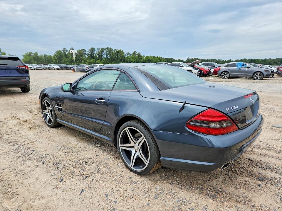 2011 Mercedes-benz Sl-class VIN WDBSK7BA8BF164435 COPART salvage auction — WATER/FLOOD, Tx - Salvage Title-Flood Damage, sold $12,500 on 2026-07-28 (photo 2)