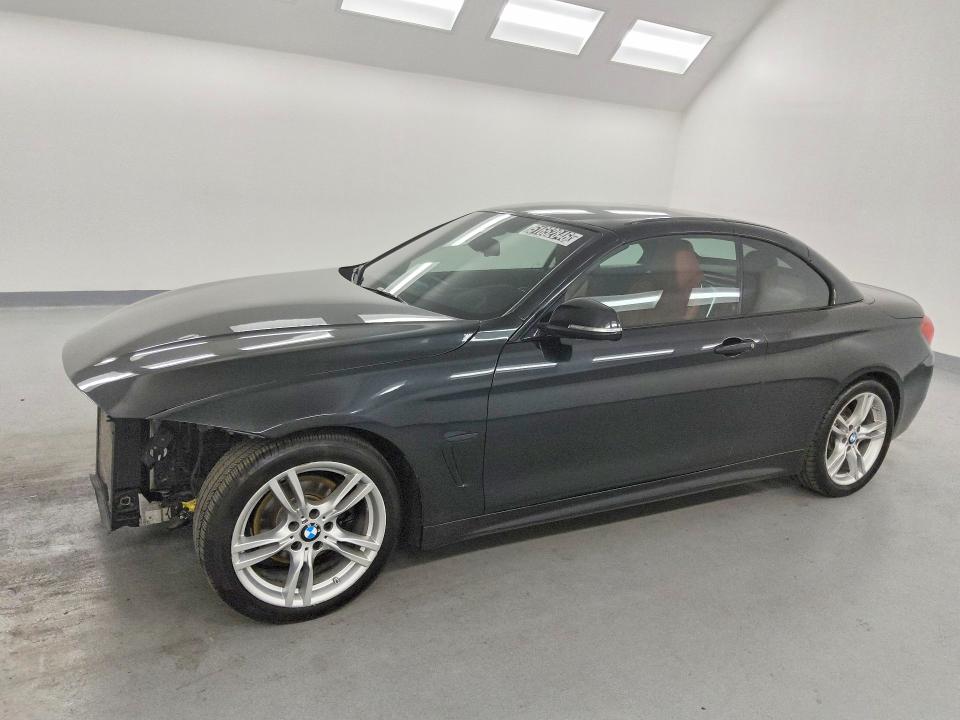 2018 BMW 4 series VIN WBA4Z1C50JEC72251 COPART salvage auction — FRONT END, CA - CERTIFICATE OF TITLE, sold $3,700 on 2026-07-09 (photo 1)