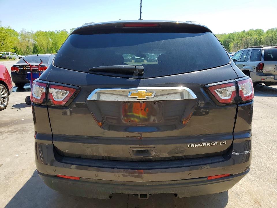 2014 Chevrolet Traverse VIN 1GNKRGKD7EJ239268 COPART salvage auction — FRONT END, Ky - Certificate Of Title, sold $325 on 2026-07-09 (photo 6)
