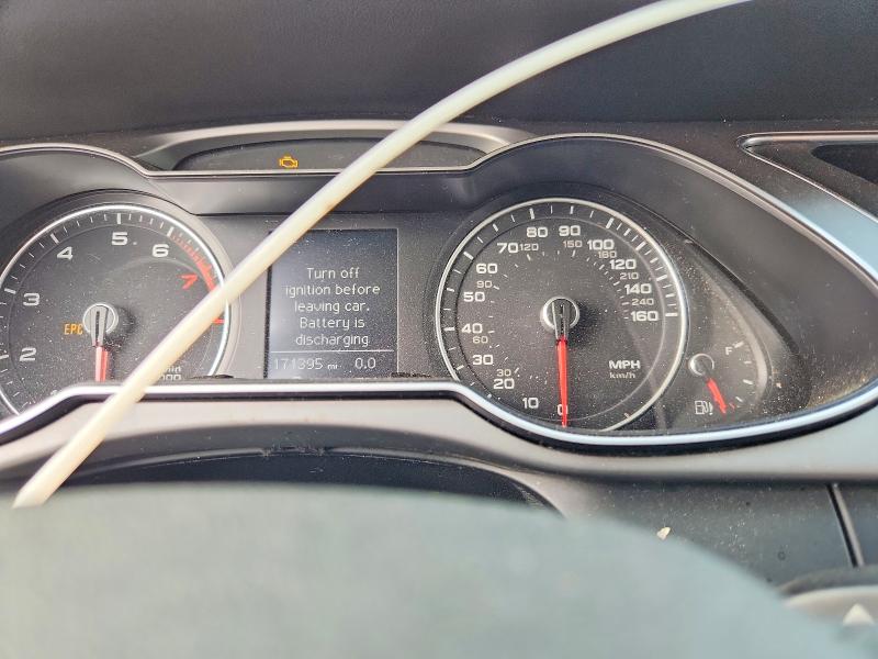 2014 Audi A4 VIN WAUAFAFL1EA075041 COPART salvage auction — VANDALISM, Tx - Certificate Of Title, sold $2,100 on 2026-07-30 (photo 9)