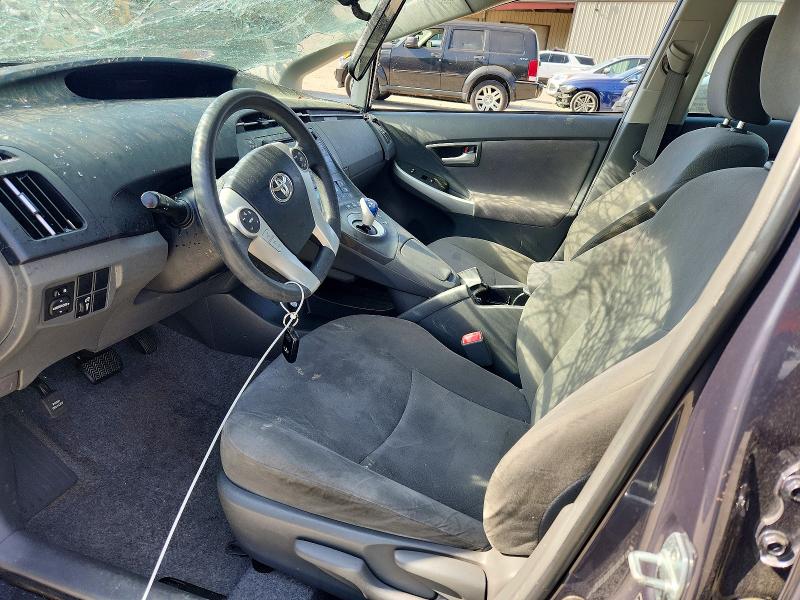 2011 Toyota Prius VIN JTDKN3DU5B0276735 COPART salvage auction — ROLLOVER, Md - Cert Of Salvage > 75% Damage, sold $425 on 2026-07-07 (photo 7)