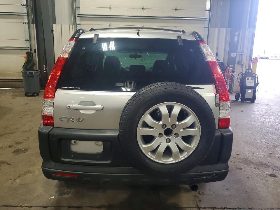 2006 Honda Cr-v VIN SHSRD788X6U417157 COPART salvage auction — HAIL, MN - CERT OF TITLE-PRIOR SALVAGE, sold $675 on 2026-07-28 (photo 6)