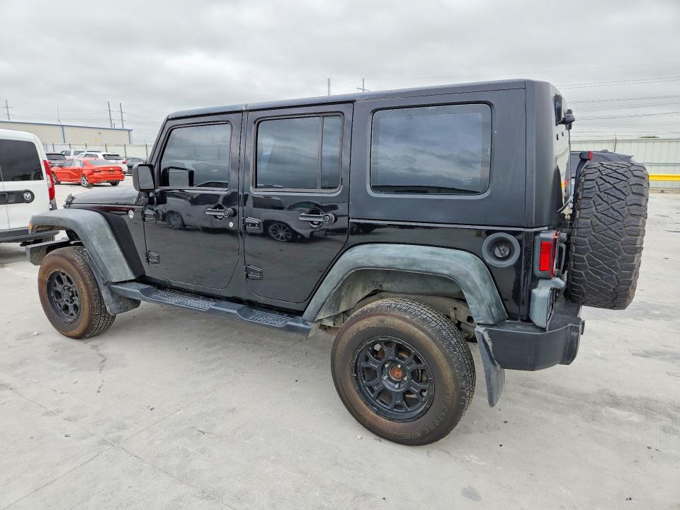 2008 Jeep Wrangler unlimited VIN 1J4GA391X8L616768 COPART salvage auction — HAIL, Tx - Certificate Of Title (P), sold $5,900 on 2026-07-10 (photo 2)